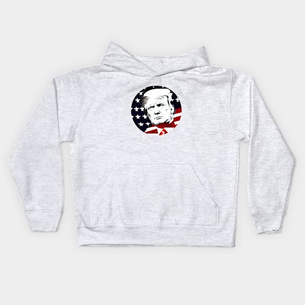 Trump for President 2024 Kids Hoodie by Trump Shirts